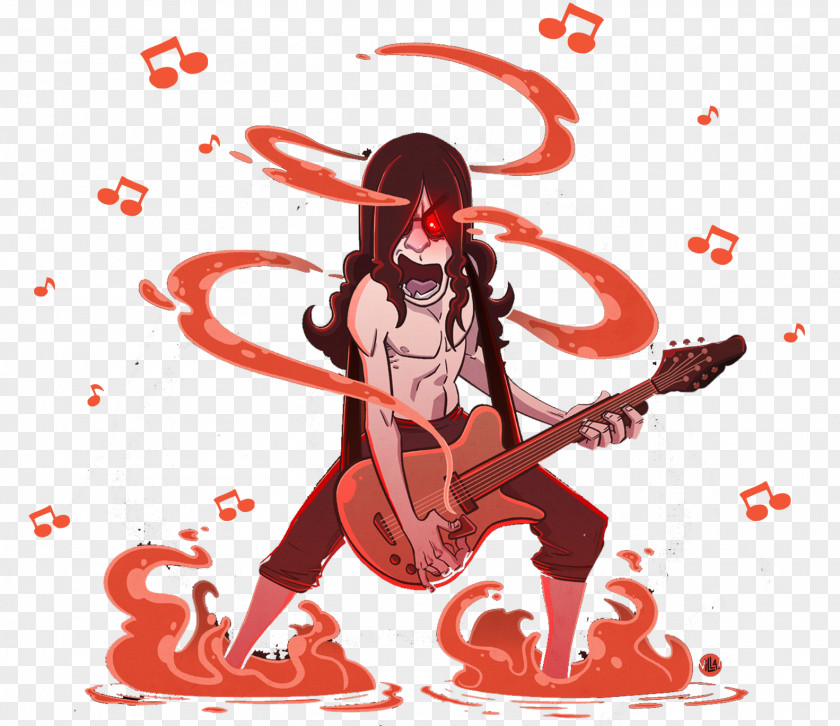 Playing Guitar Fire People PNG