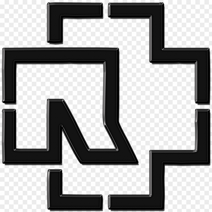 Rammstein Stencil Du Hast Logo PNG