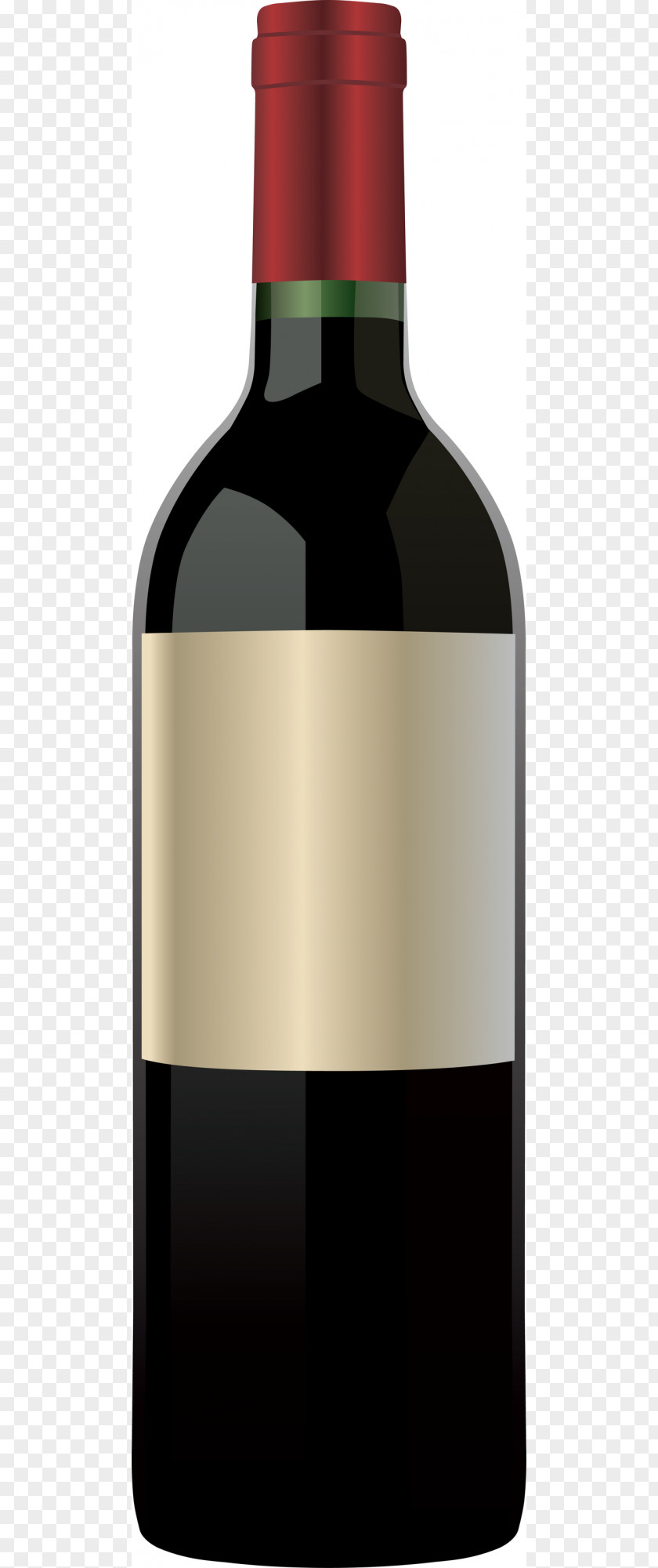 Wine Red Bottle Glass PNG