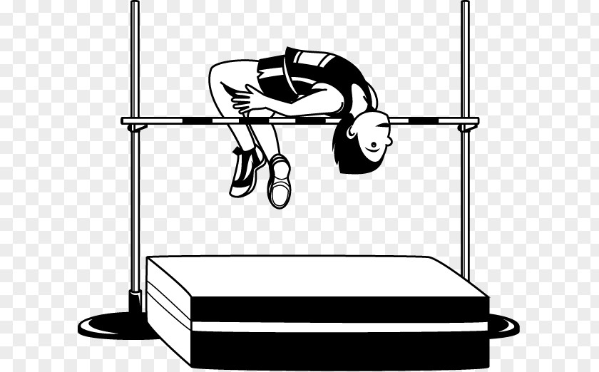 Athletics Track High Jump & Field Sport Jumping Clip Art PNG