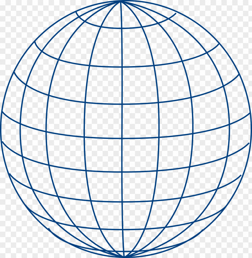 Globe Geographic Coordinate System Longitude Clip Art PNG