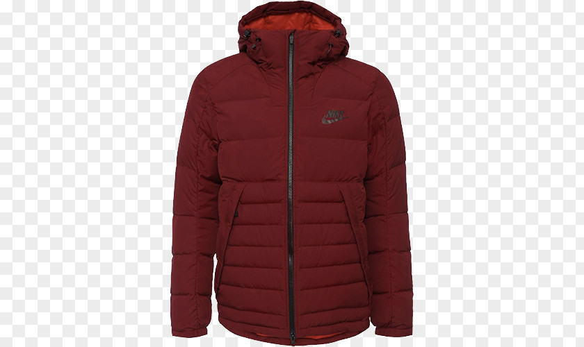 Jacket Hd Polar Fleece Maroon PNG