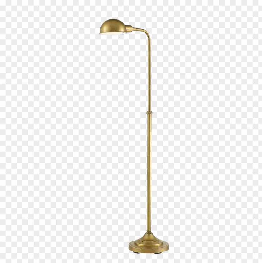 Mediterranean All Copper Floor Lamp PNG