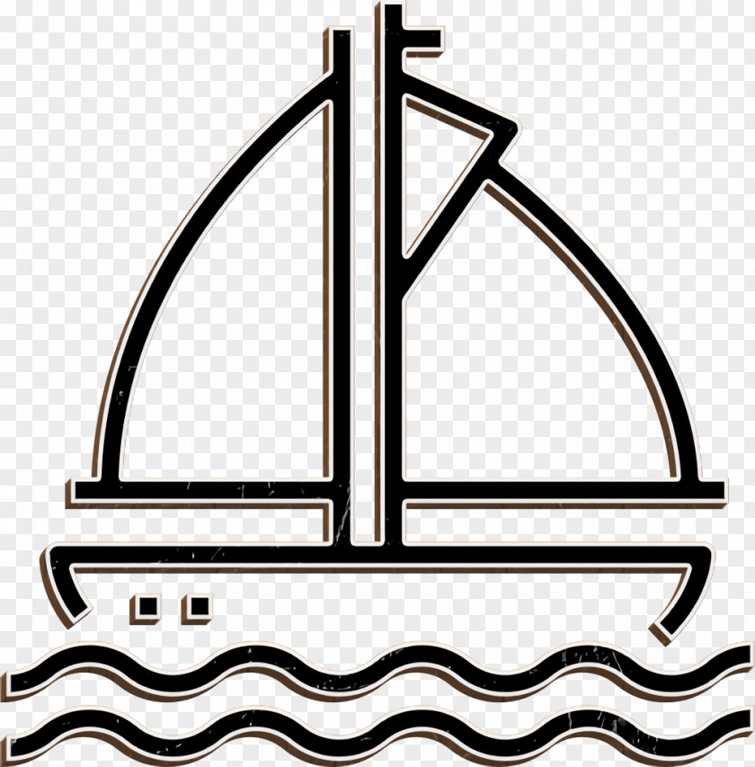 Summer Icon Boat Yatch PNG
