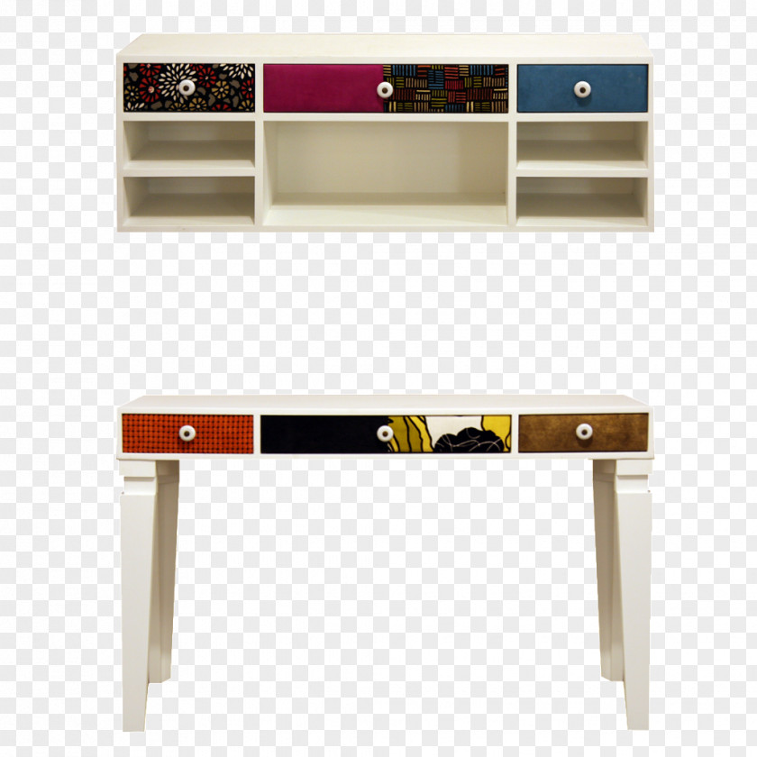 Table Desk Drawer Lowboy Furniture PNG