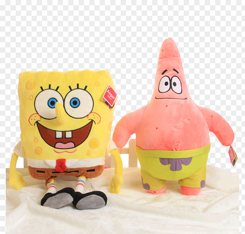 Spongebob Valentine Plush Stuffed Animals & Cuddly Toys Patrick Star Doll PNG