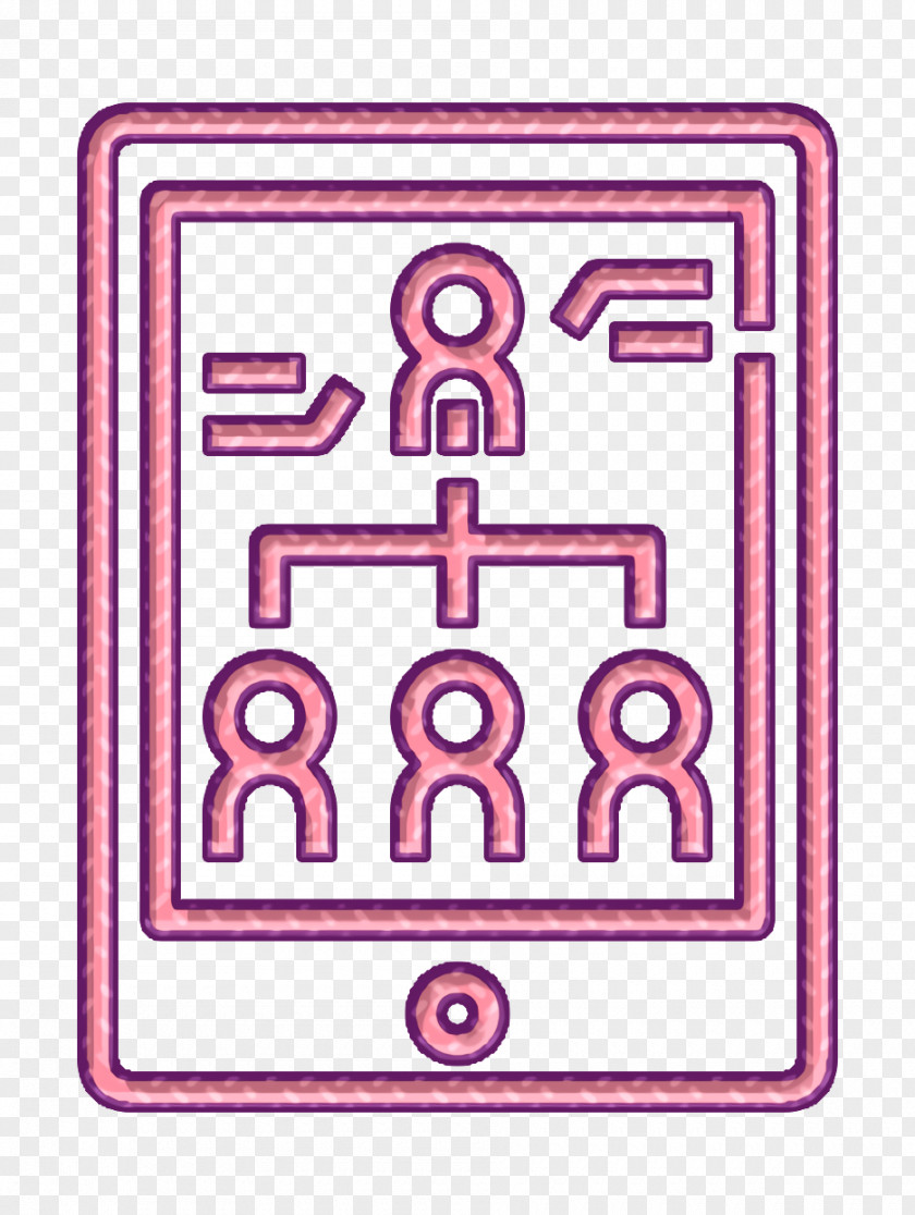 Strategy Icon Network Tablet PNG