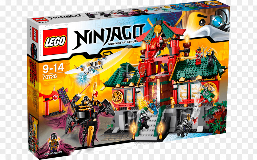 Toy LEGO 70728 NINJAGO Battle For Ninjago City Lego PNG
