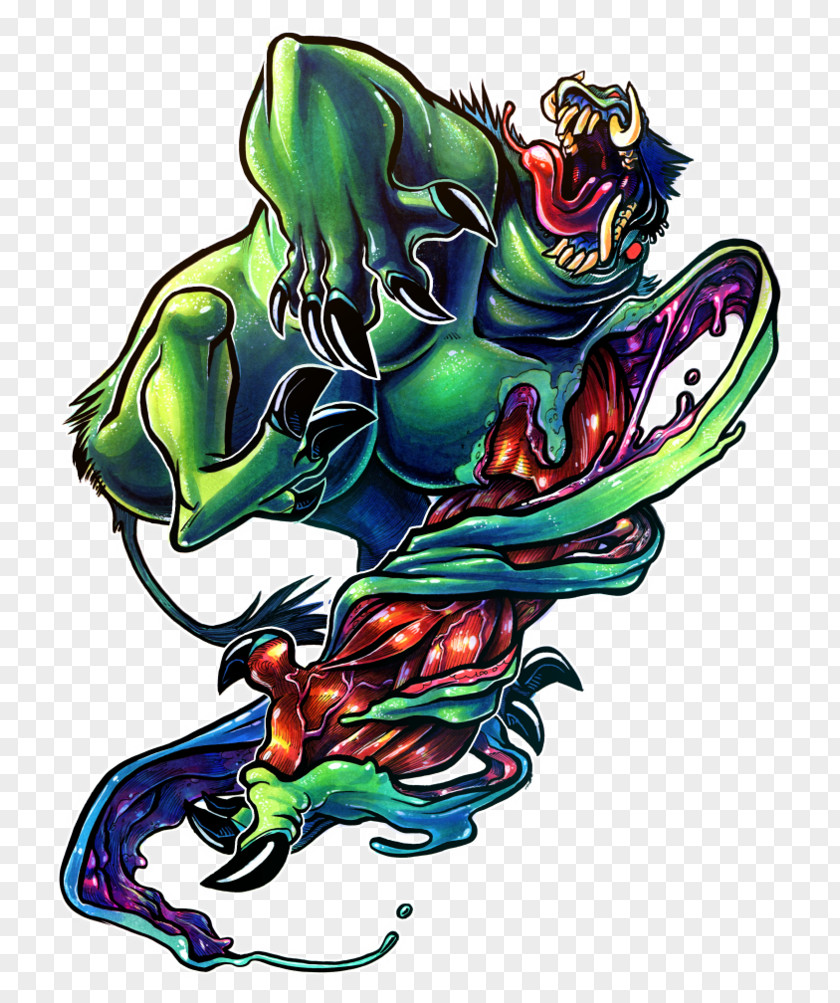 Amphibian Legendary Creature PNG