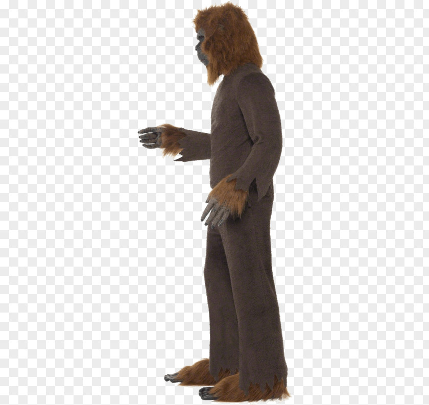 Gorilla Ape Costume Mask Pants PNG