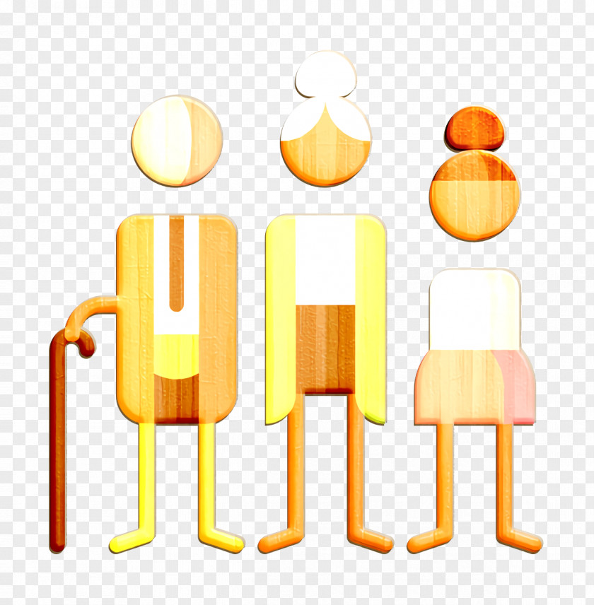 Grandparents Icon Family Woman PNG