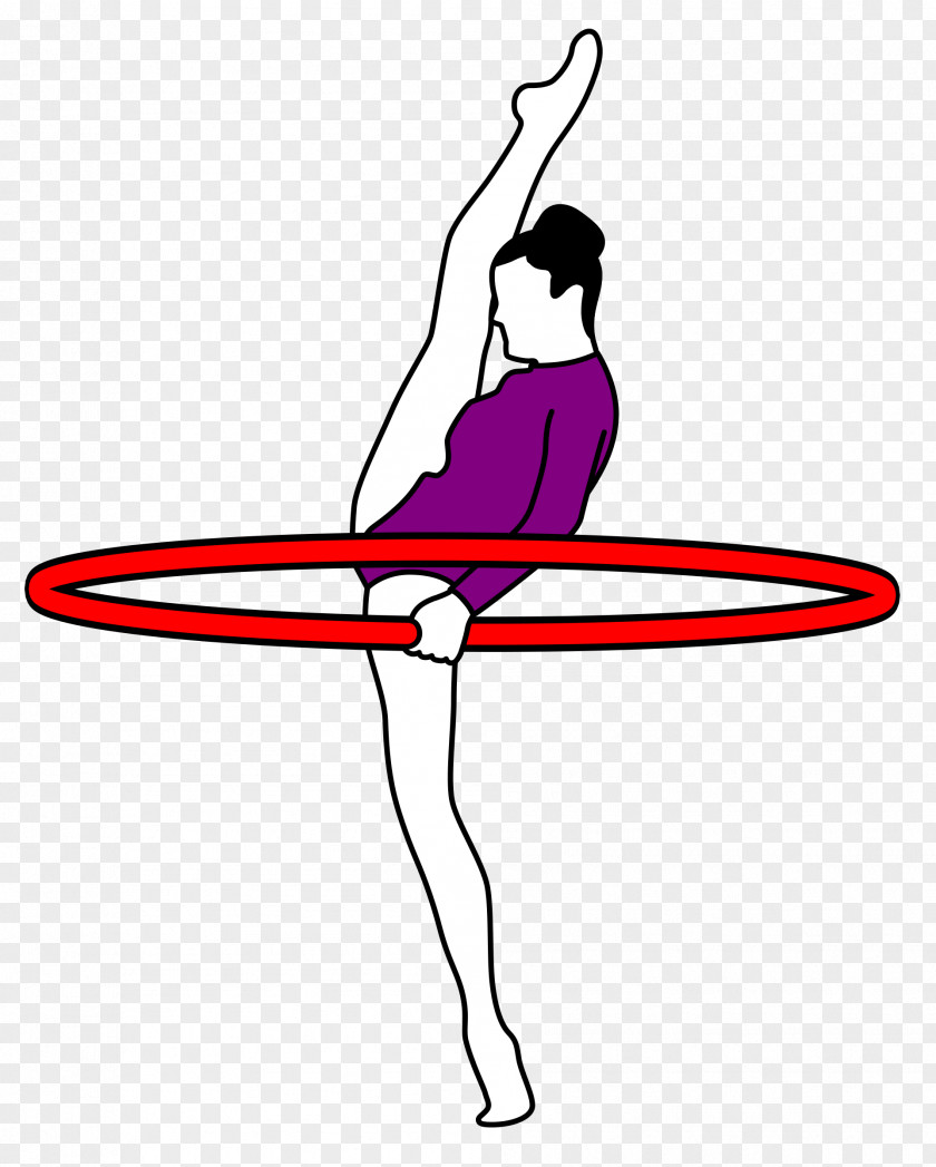 Gymnastics Rhythmic Ribbon Clip Art PNG