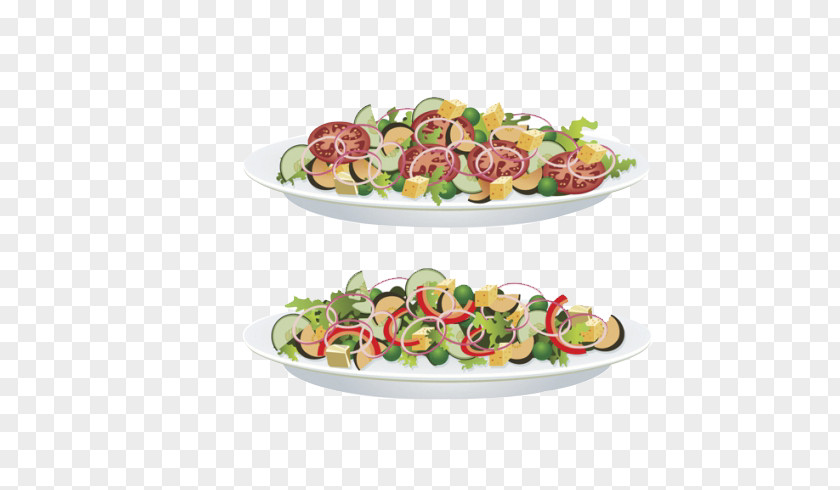 Salad Bowls Greek Green Papaya Vegetable PNG