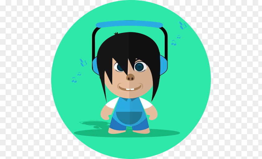 Smile Boy Character PNG