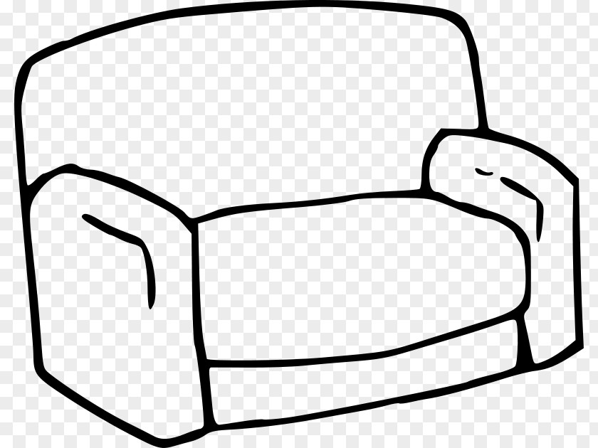 Vector Silhouette Graphics Couch Chair Furniture Table Clip Art PNG