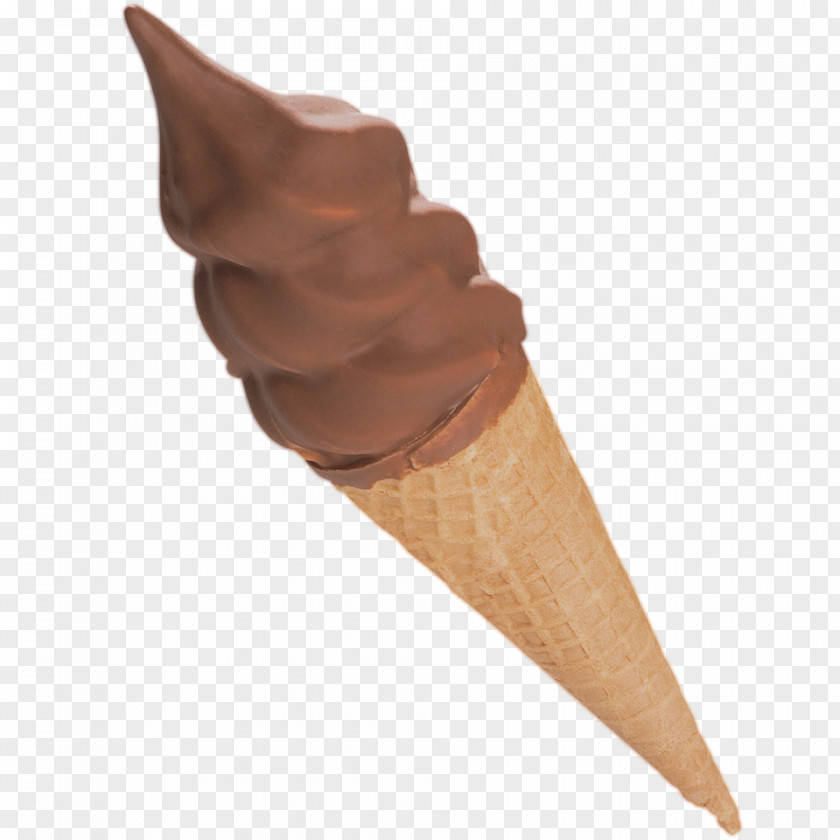 Chocolate Quente Ice Cream Cones PNG