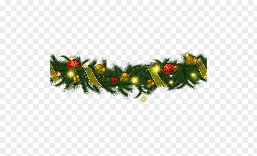 Garland Christmas Decoration Wreath Clip Art PNG