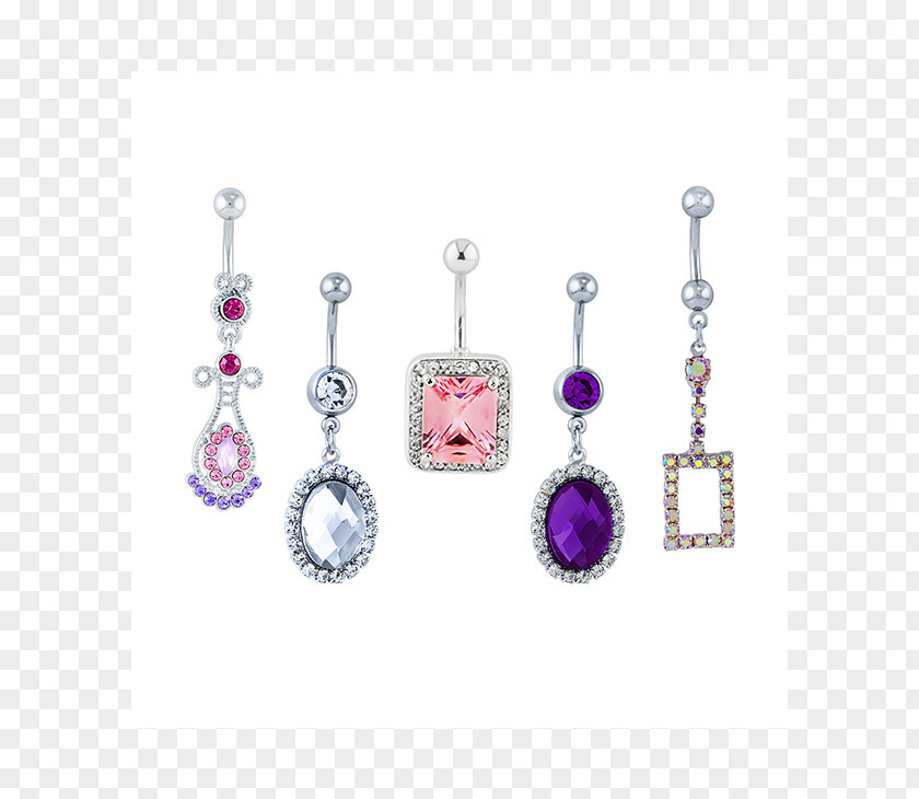 Gemstone Earring Charms & Pendants Jewellery Silver PNG