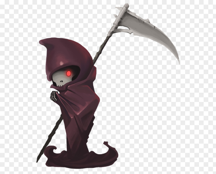 Grim Reaper Figurine Character Fiction PNG