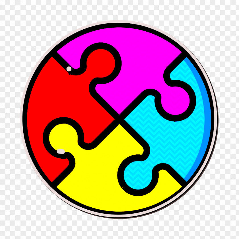 Growth Hacking Icon Jigsaw Plan PNG