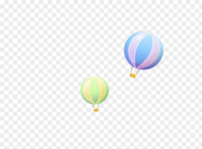 Hot Air Balloon Decoration Free Material Microsoft Azure Computer Wallpaper PNG