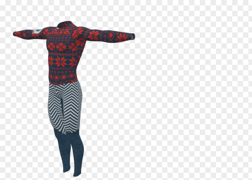 Knit Ski Suit Cross-country Skiing Nordic PNG