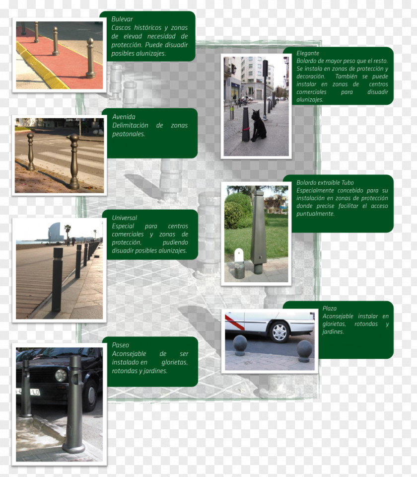 Mobiliario Urbano Street Furniture Ecology Natural Environment Bollard PNG