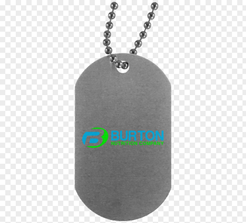 Nutrition Tag Dog Ball Chain Necklace Military Manaia PNG