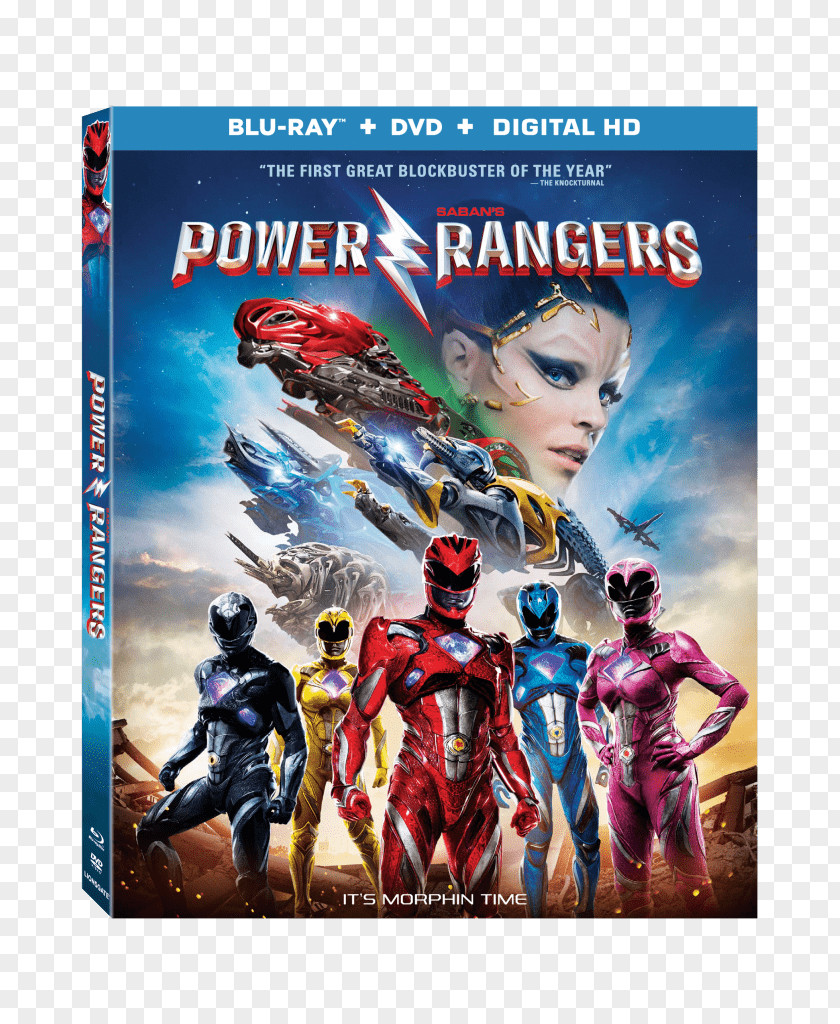 Power Rangers Blu-ray Disc Ultra HD Digital Copy 4K Resolution PNG