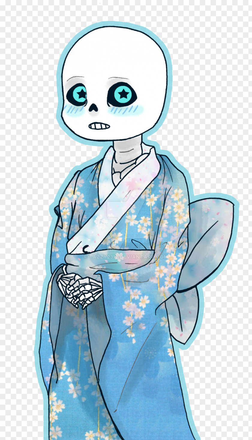 Dress Kimono Undertale Yukata Costume PNG