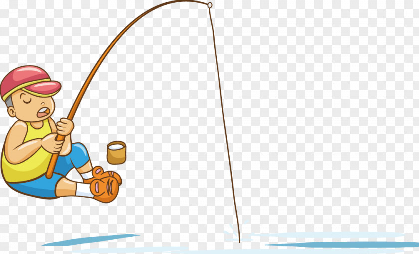 Fishing Rod Vector Material Angling PNG