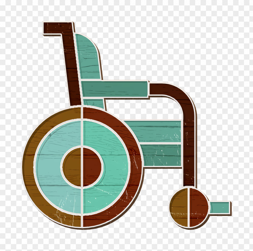 Hospital Elements Icon Wheelchair PNG