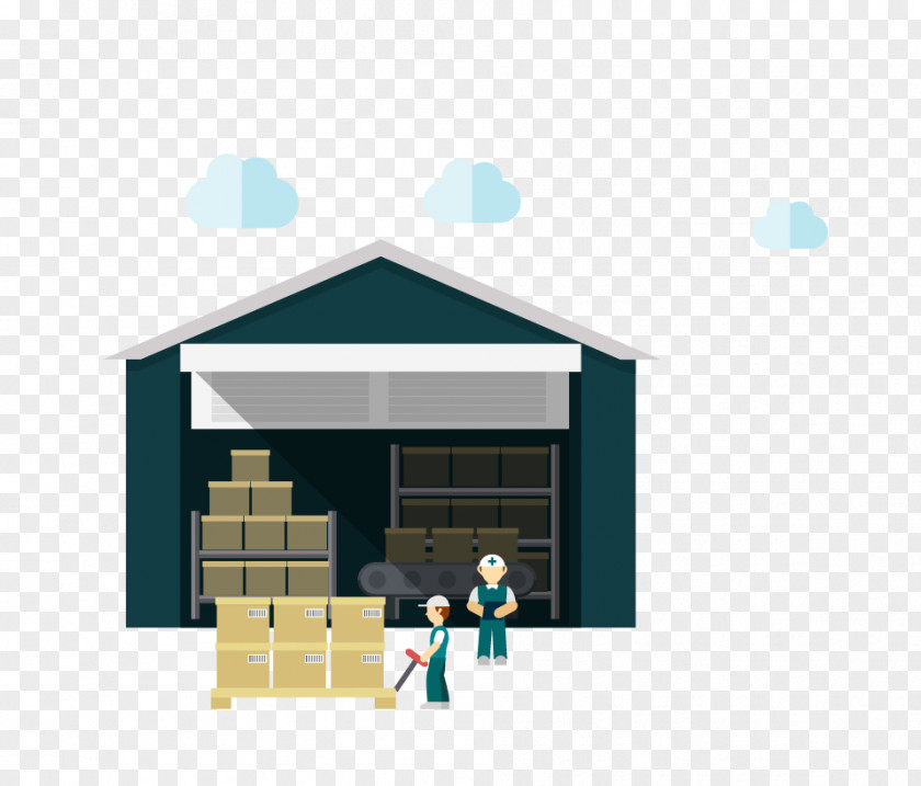 People Vector Material Warehouse Factory PNG