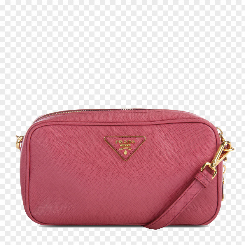 PRADA Prada Hand Bags Wallet Chanel Woman Red PNG