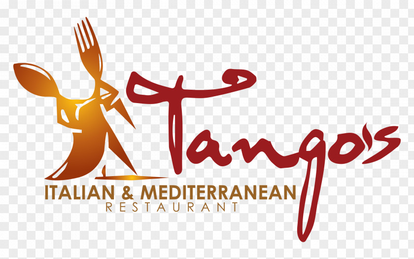 Restaurant Logo Tango's Pizza Mediterranean Cuisine Italian Cafe PNG