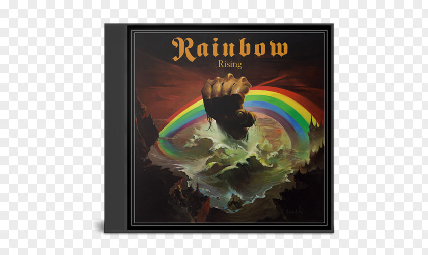 Ritchie Blackmore's Rainbow Rising LP Record Phonograph Long Live Rock 'n' Roll PNG