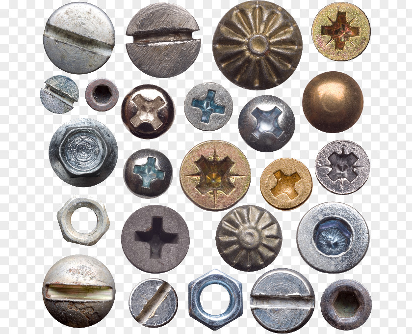 Screws Nails Screw Bolt Nail PNG