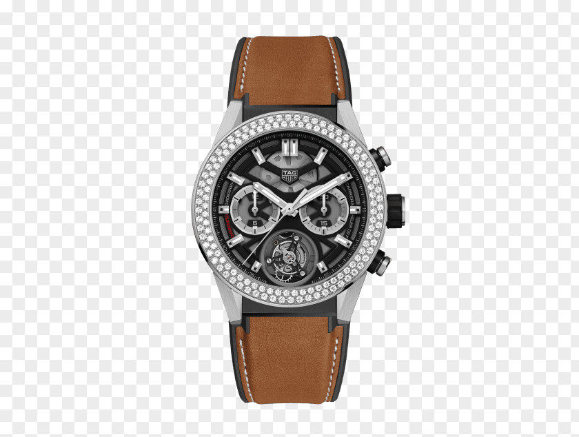 Watch COSC TAG Heuer Tourbillon Chronograph PNG