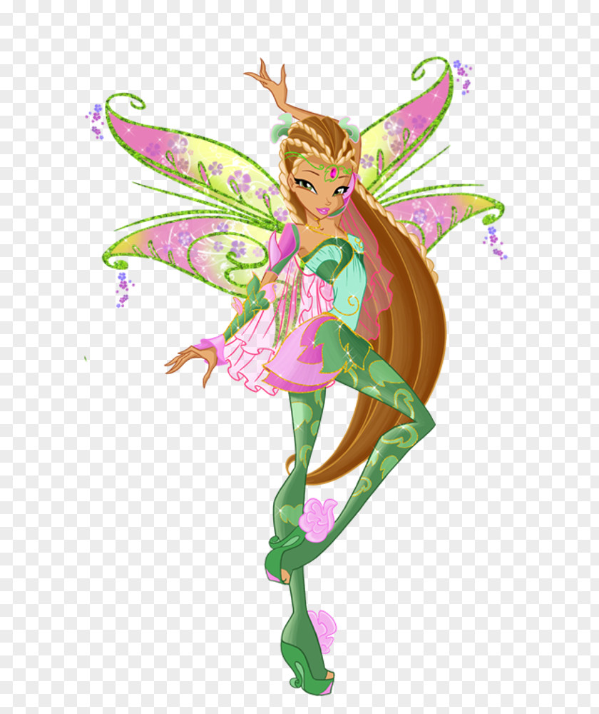 Winx Club Flora Bloom Musa Stella Tecna PNG