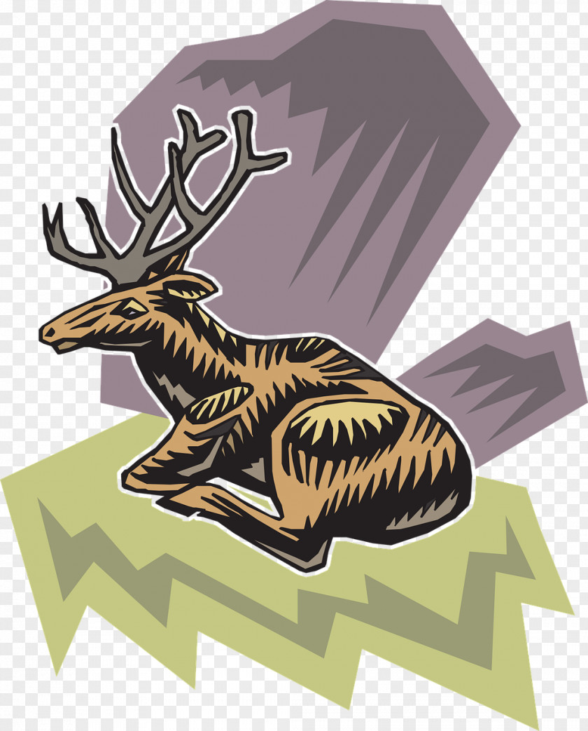 Deer Head Reindeer Animal PNG