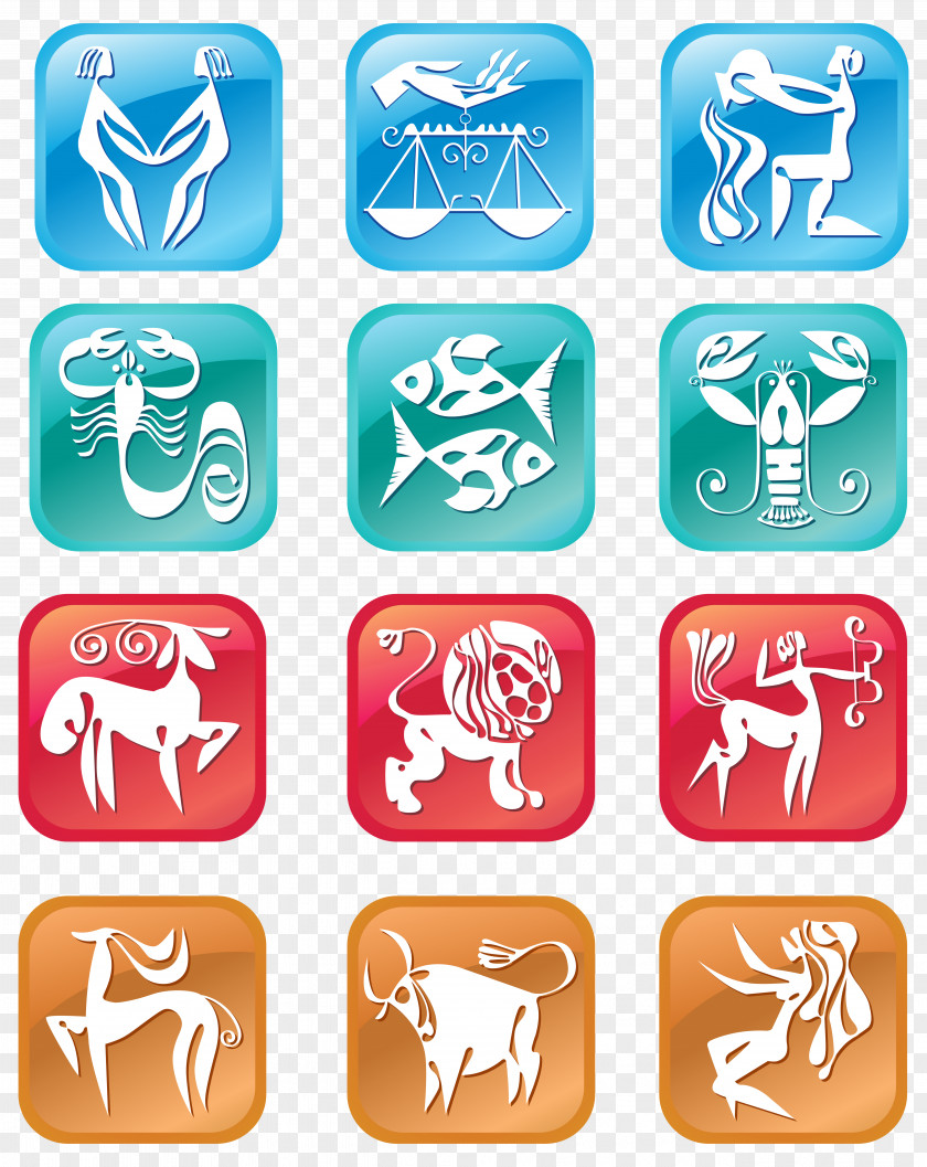 Zodiac Signs Set Large Image Astrological Sign Horoscope Leo Astrology PNG