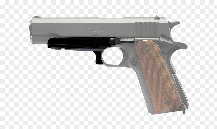 Picatinny Rail Trigger M1911 Pistol Firearm Colt's Manufacturing Company PNG