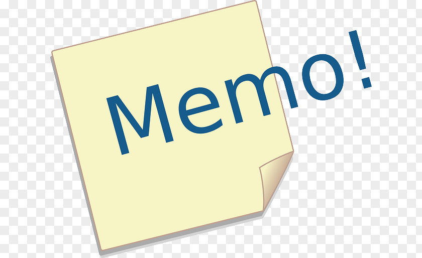 Post-it Note Memorandum Clip Art PNG