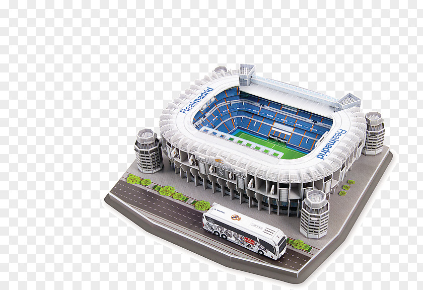 Santiago Bernabeu Bernabéu Stadium Jigsaw Puzzles Real Madrid C.F. Camp Nou 3D-Puzzle PNG