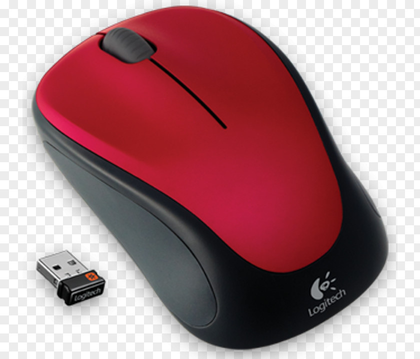 Computer Mouse Logitech M325 Unifying Receiver Optical PNG