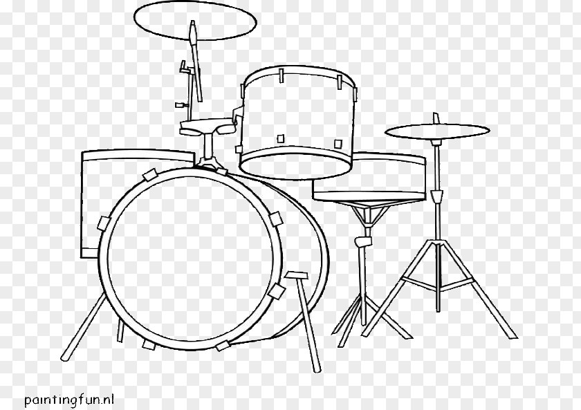 Drums Coloring Book Snare Djembe PNG