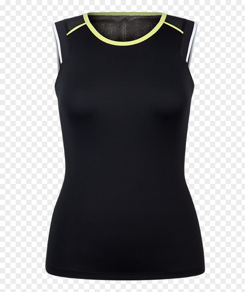 Tennis Woman T-shirt Gilets Sleeveless Shirt Shoulder PNG