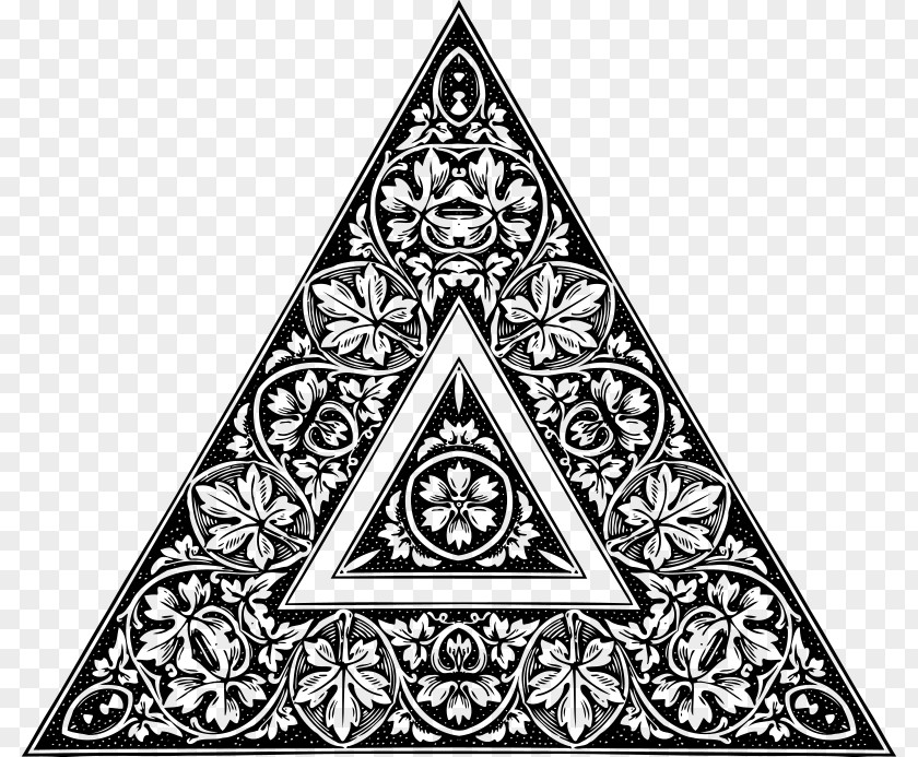 Abstract Design Pascal's Triangle Geometry Sierpinski Clip Art PNG