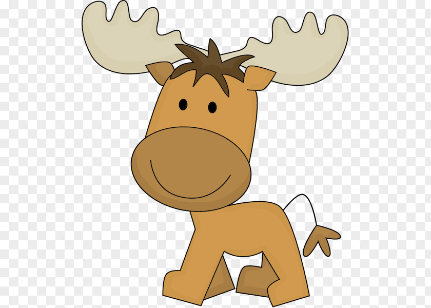 Moose Cuteness Clip Art PNG