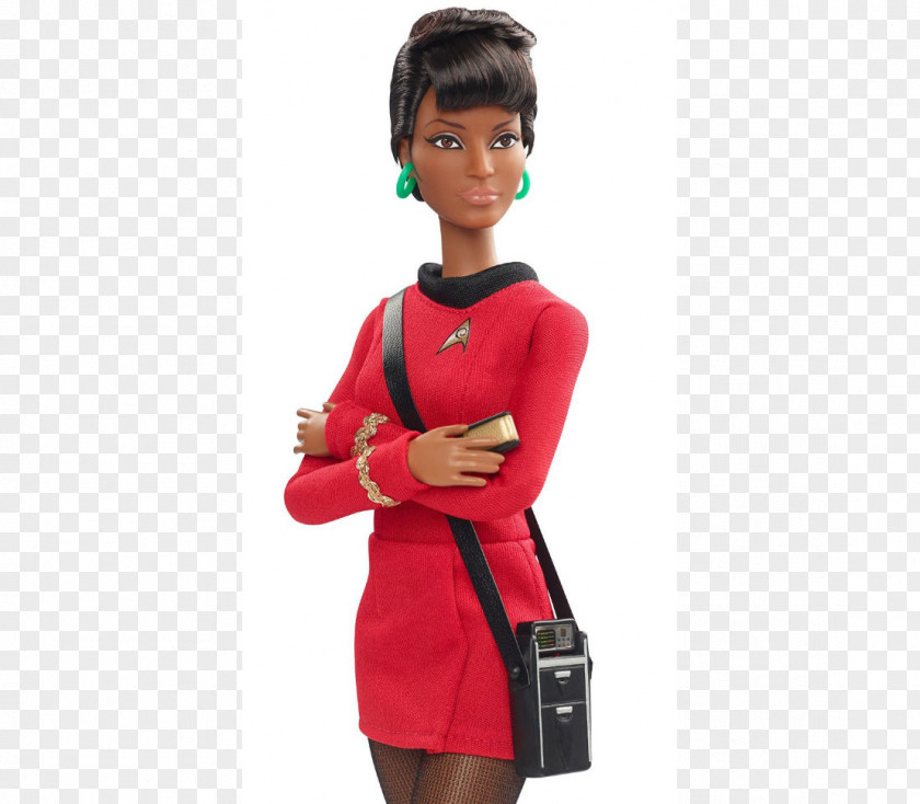 50th Anniversary Barbie Uhura Star Trek Amazon.com Nichelle Nichols James T. Kirk PNG